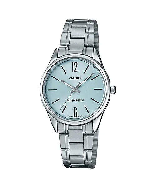Reloj casual correa de Acero inoxidable LTP-V005D-2B