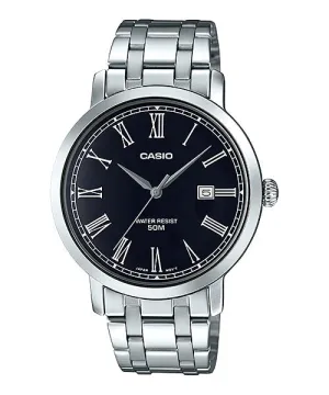 Reloj casual correa de Acero inoxidable MTP-E149D-1BV