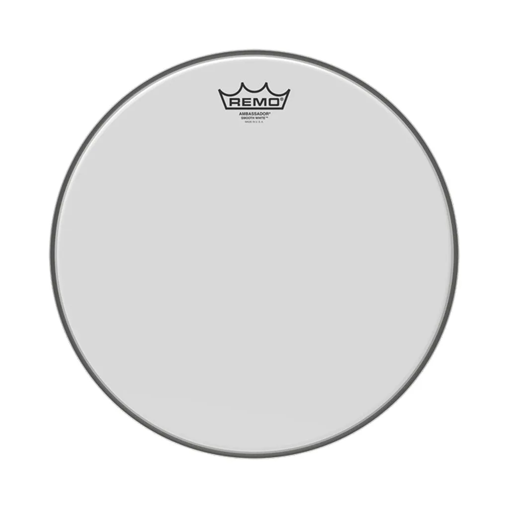 Remo 18" Ambassador Smooth White Head