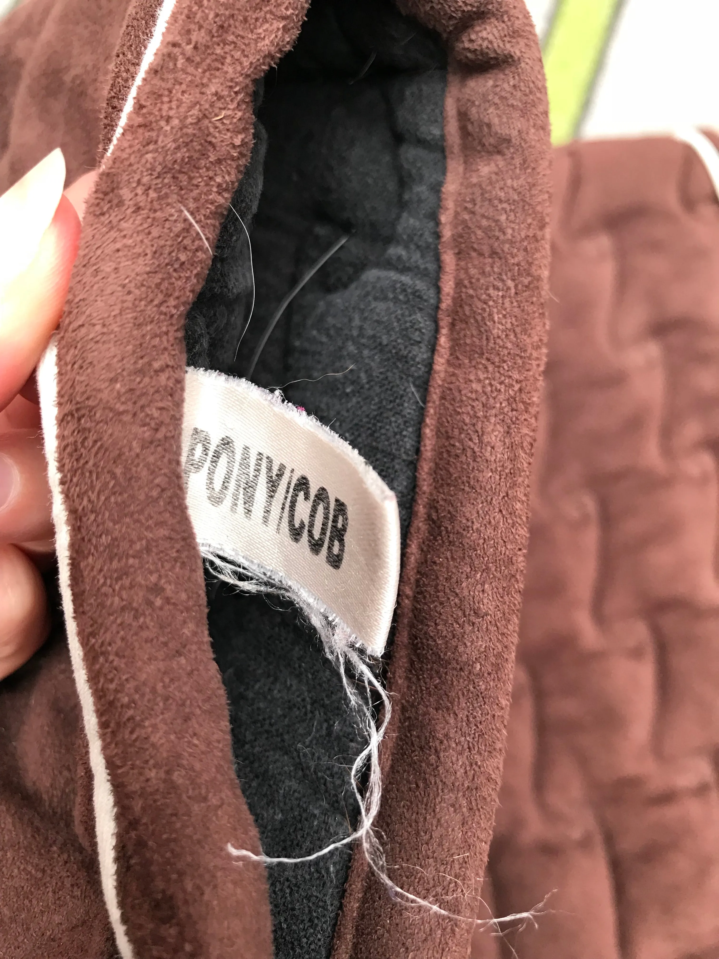 Requisite brown saddle cloth pony/cob size FREE POSTAGE
