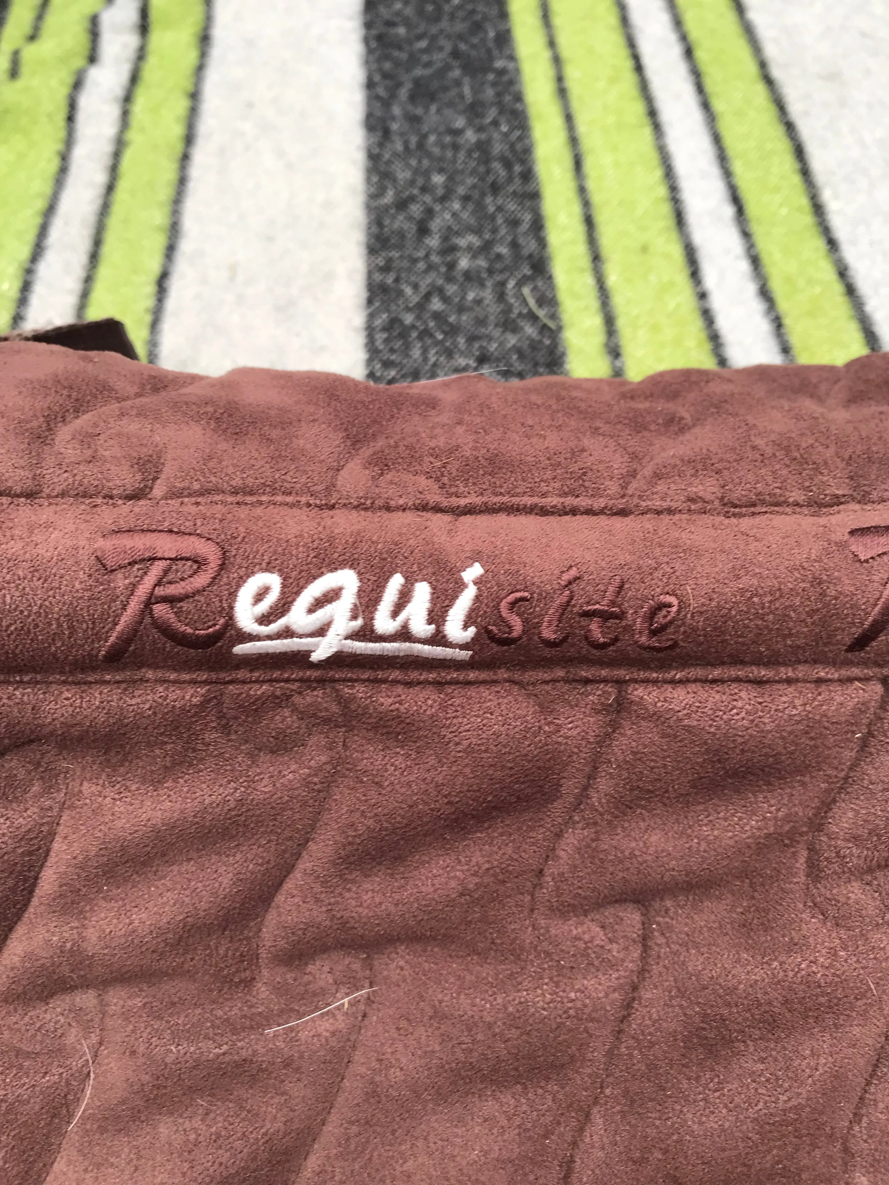 Requisite brown saddle cloth pony/cob size FREE POSTAGE