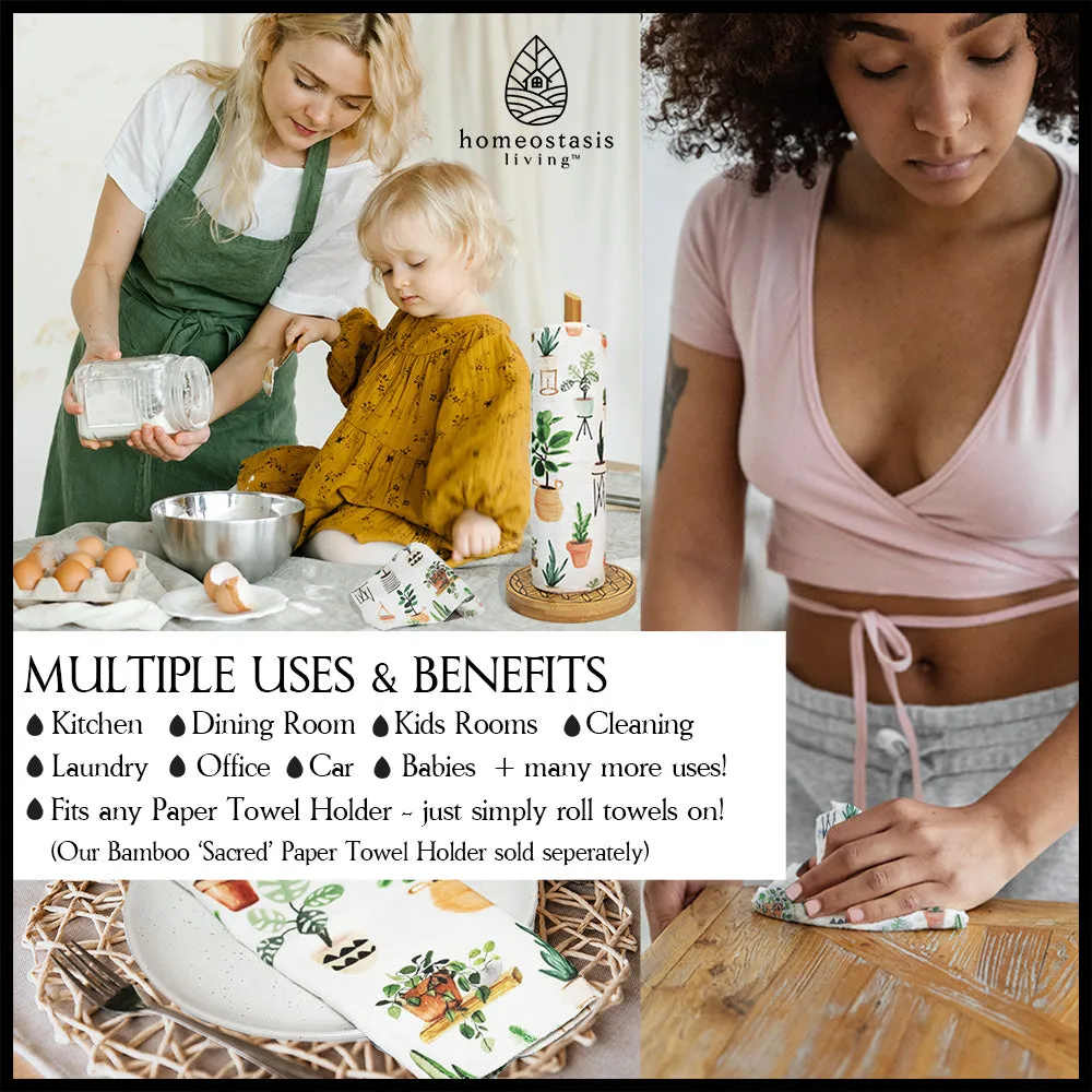 REusable Paper Towels (Plant Love)