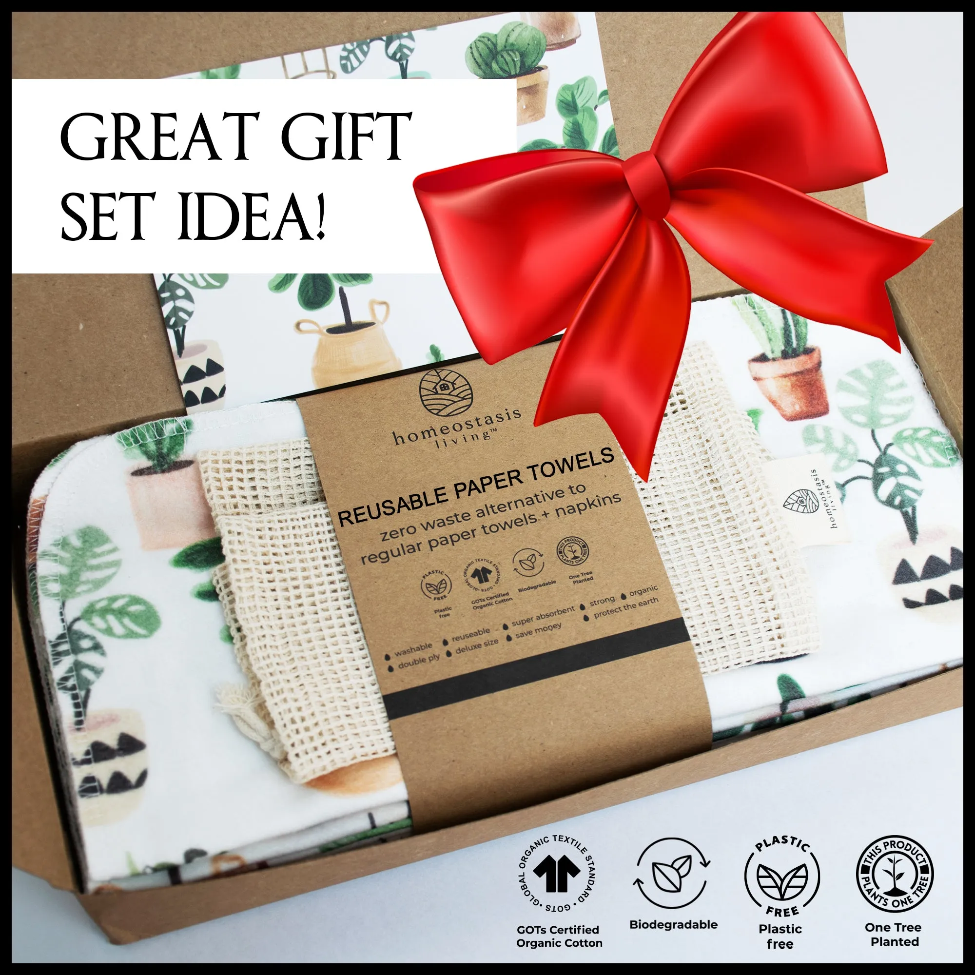 REusable Paper Towels (Plant Love)