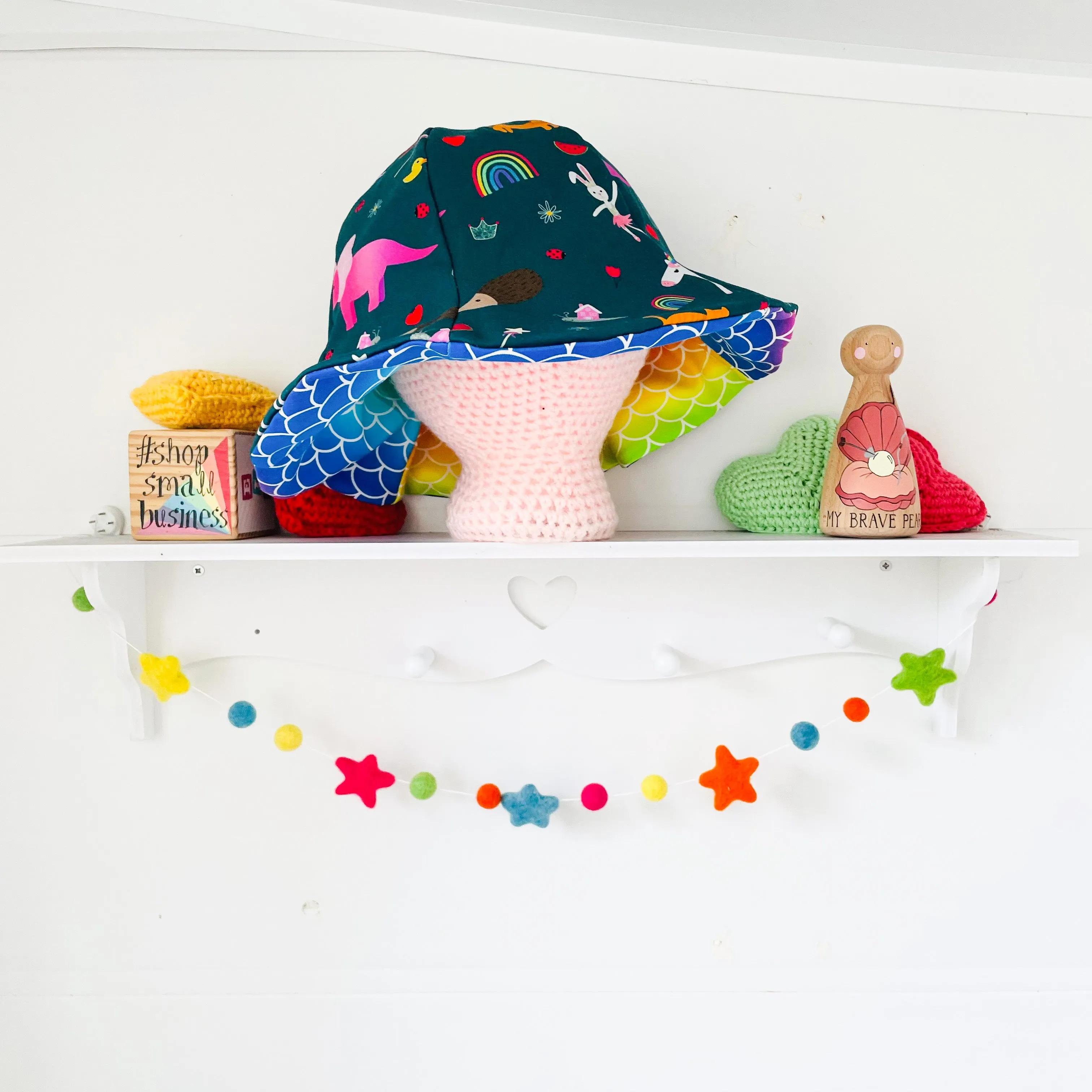 Reversible Petal Sun Hats