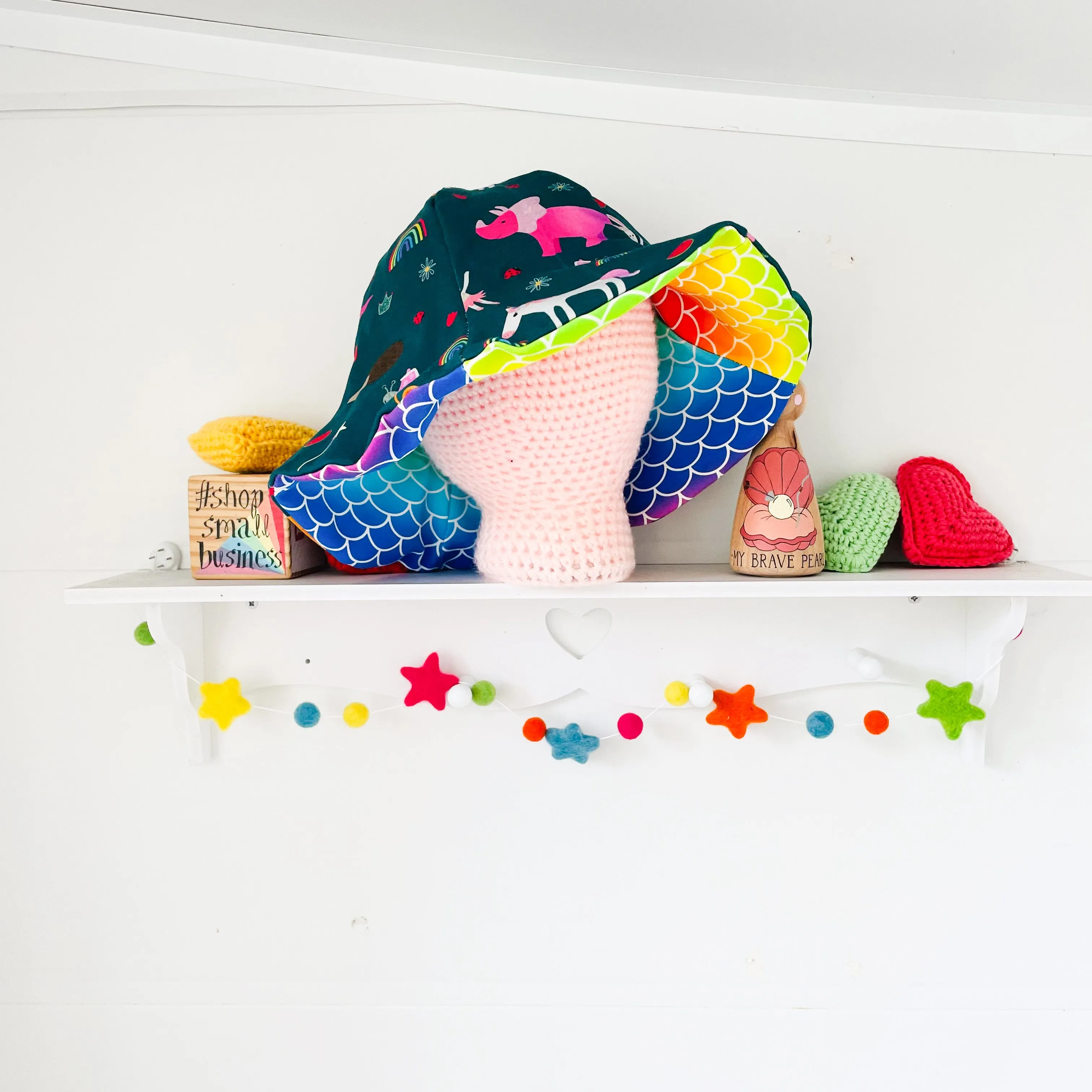 Reversible Petal Sun Hats