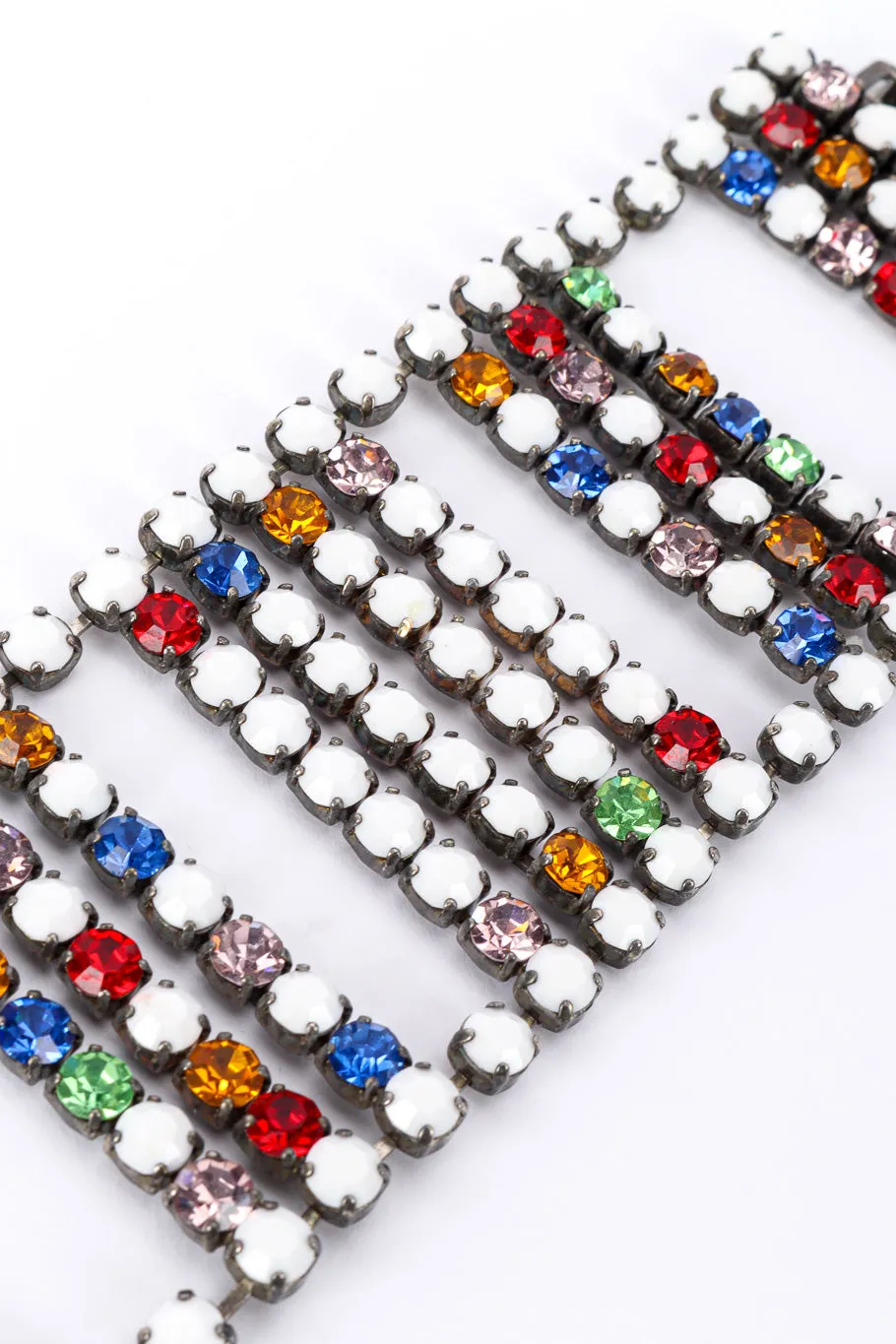 Rhinestone Frame Bracelet