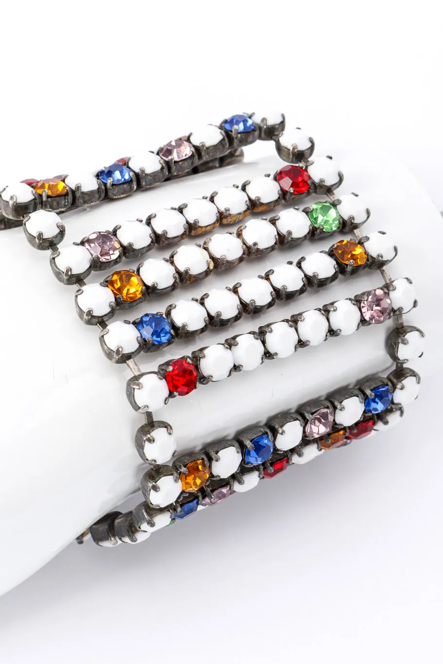 Rhinestone Frame Bracelet