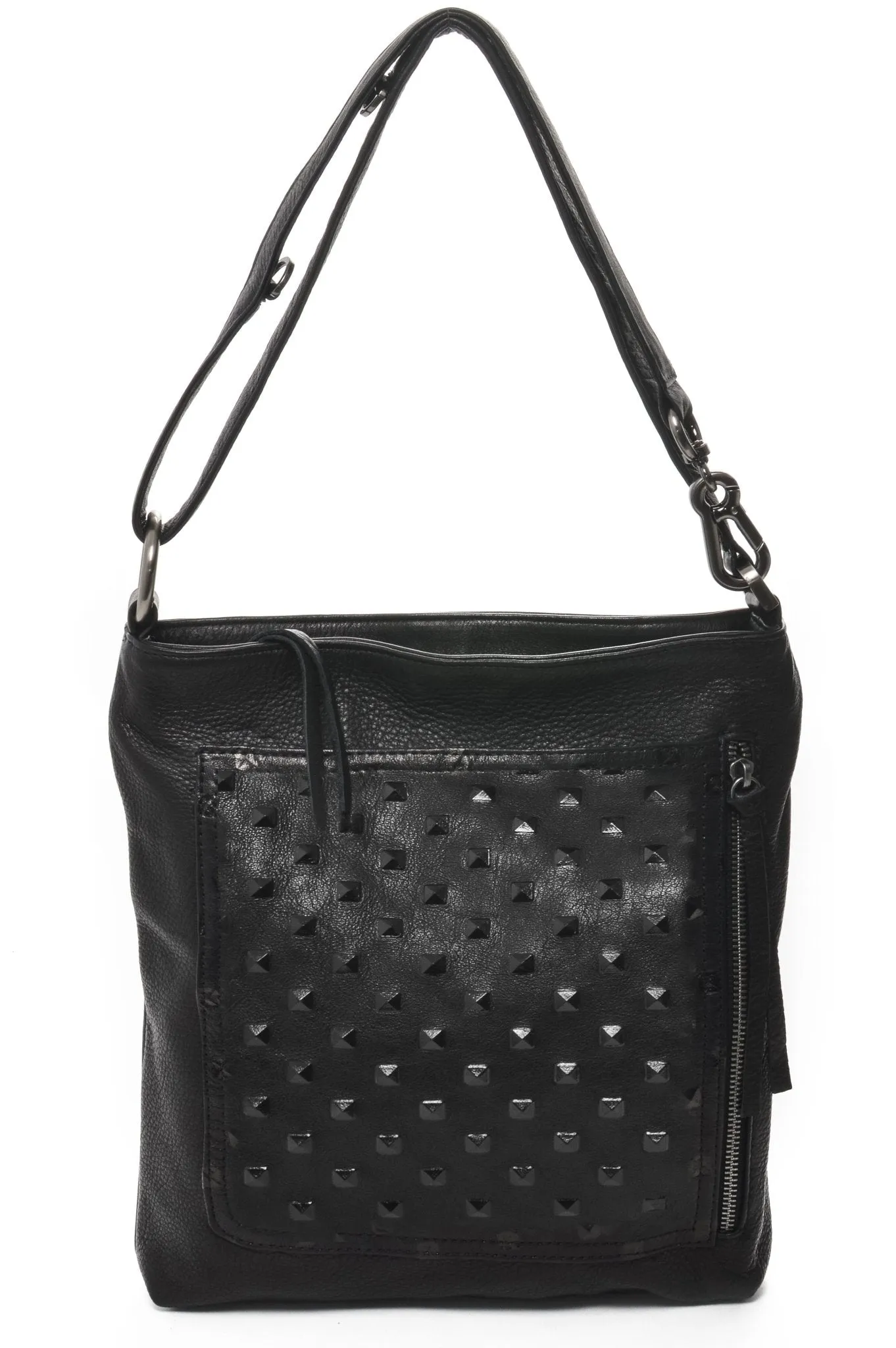 RILEY Black Studded