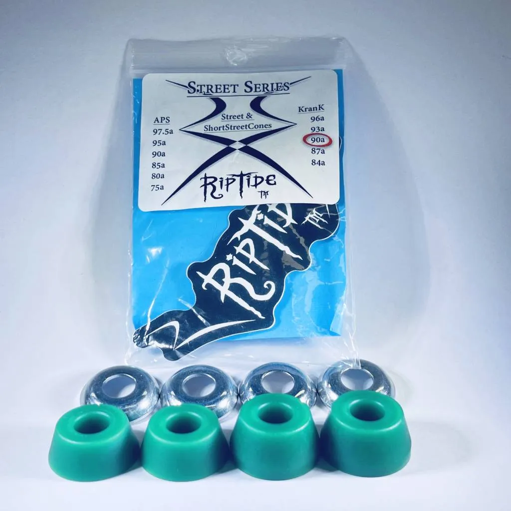 RipTide KranK Street and Short Street Cone skateboard bushings