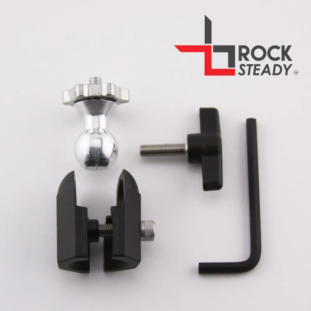 Rock Steady Standard 1/4-20 Threaded Ball Mount (No Base)