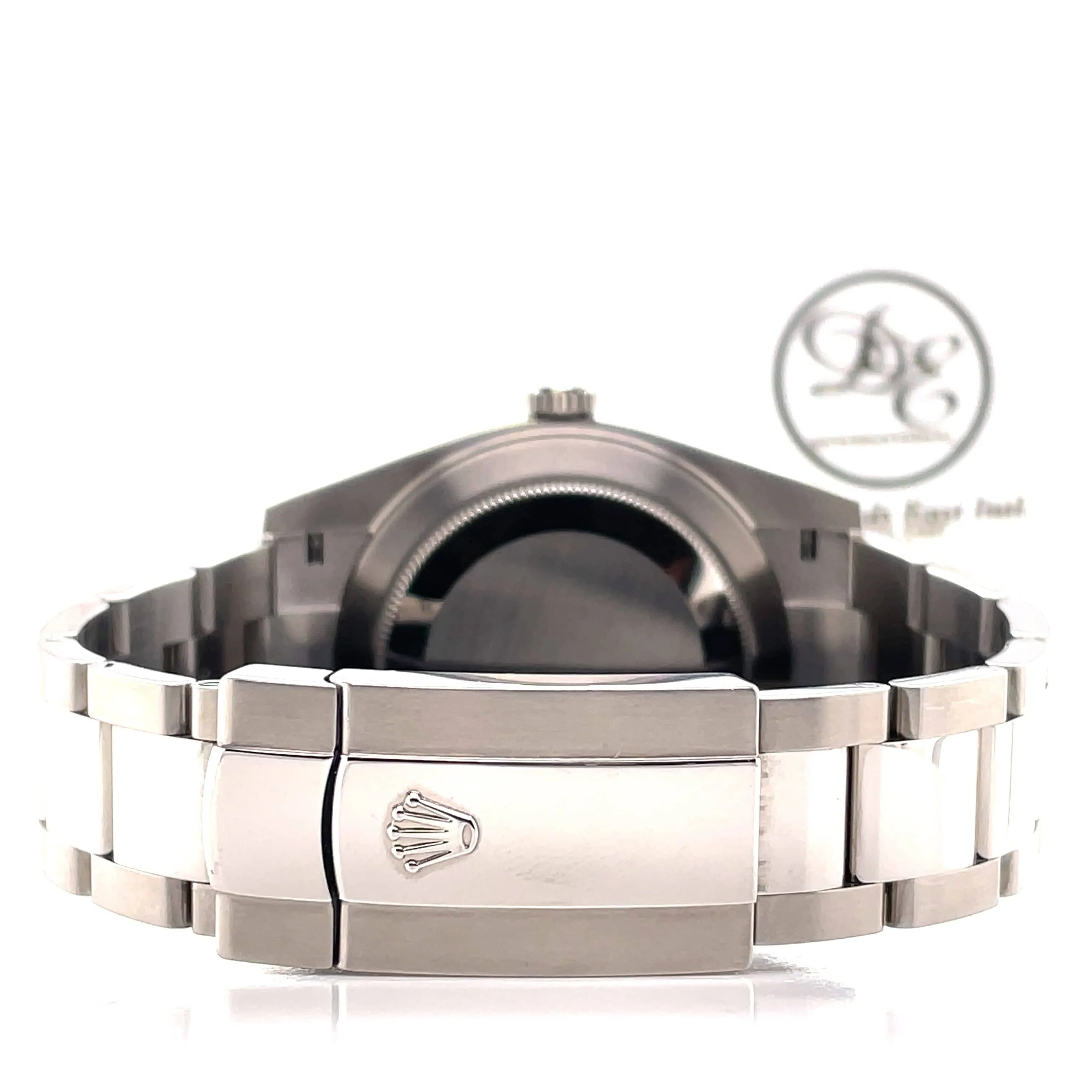 Rolex Datejust 126300 41mm White Roman Dial Smooth Bezel