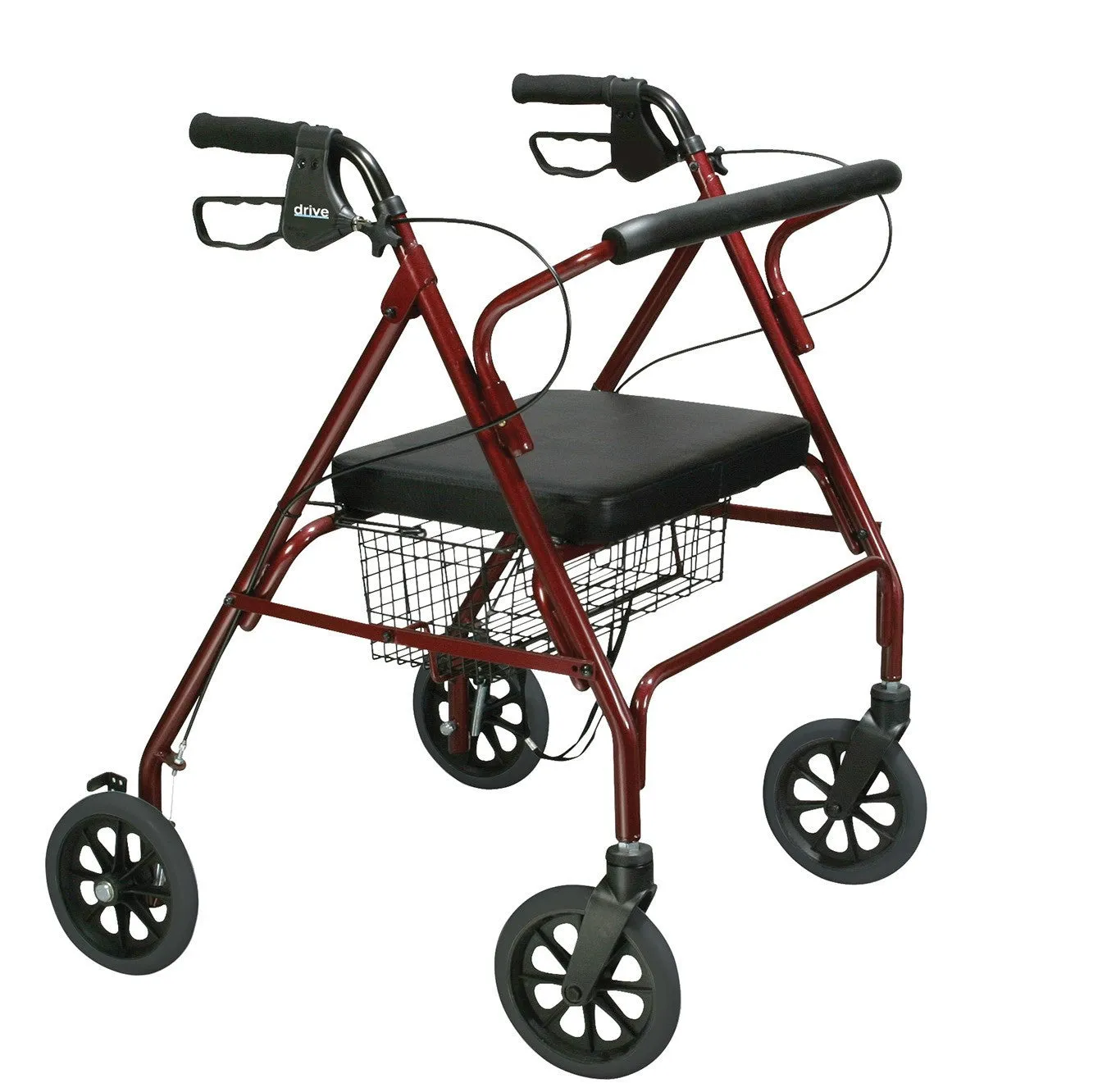 Rollator Bariatric Steel 500lb Go-Lite Tool Free by Drive
