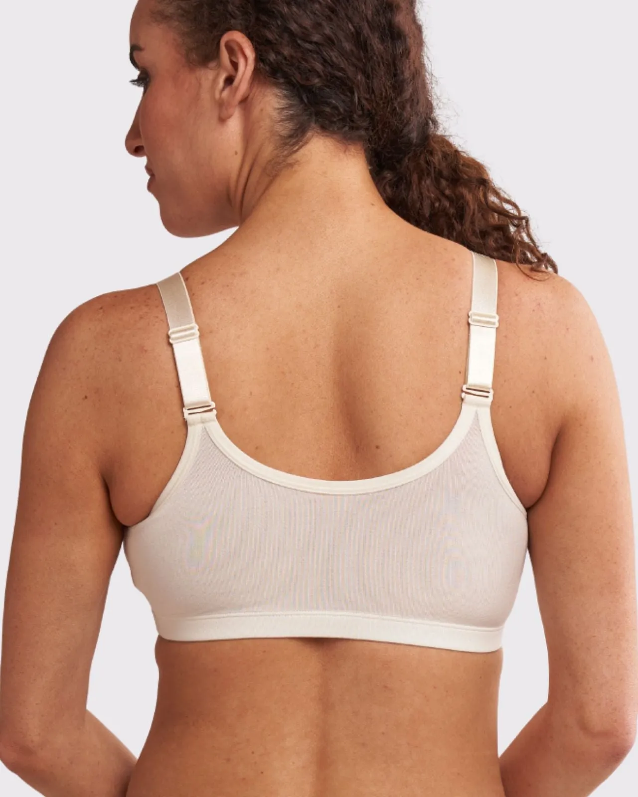 Rora Pocketed Front Closure Bra