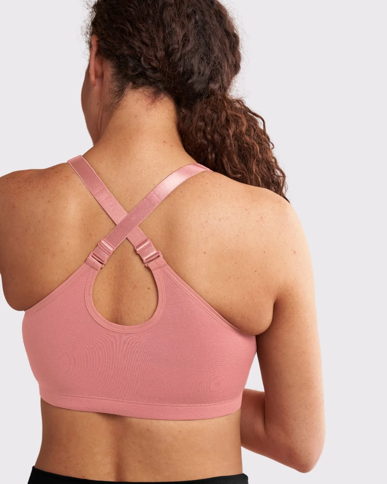 Rora Pocketed Front Closure Bra