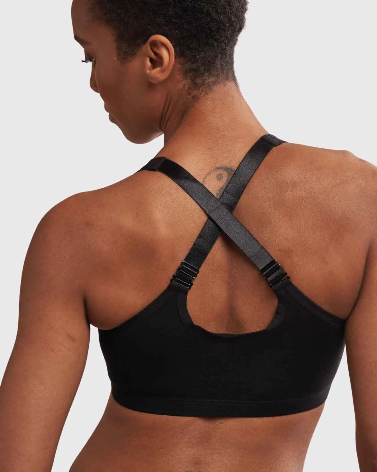 Rora Pocketed Front Closure Bra