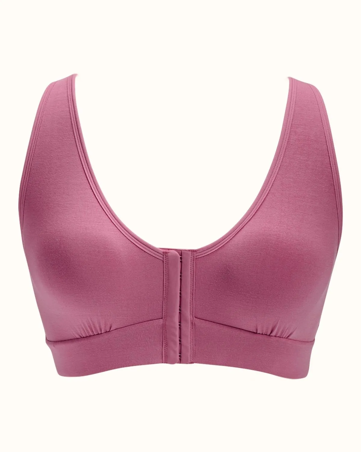 Rora Pocketed Front Closure Bra