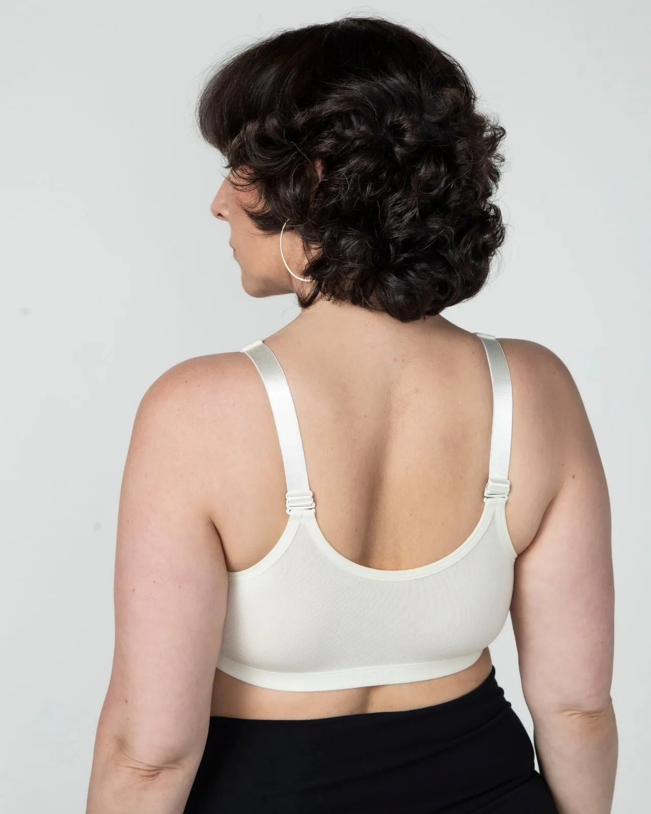 Rora Pocketed Front Closure Bra