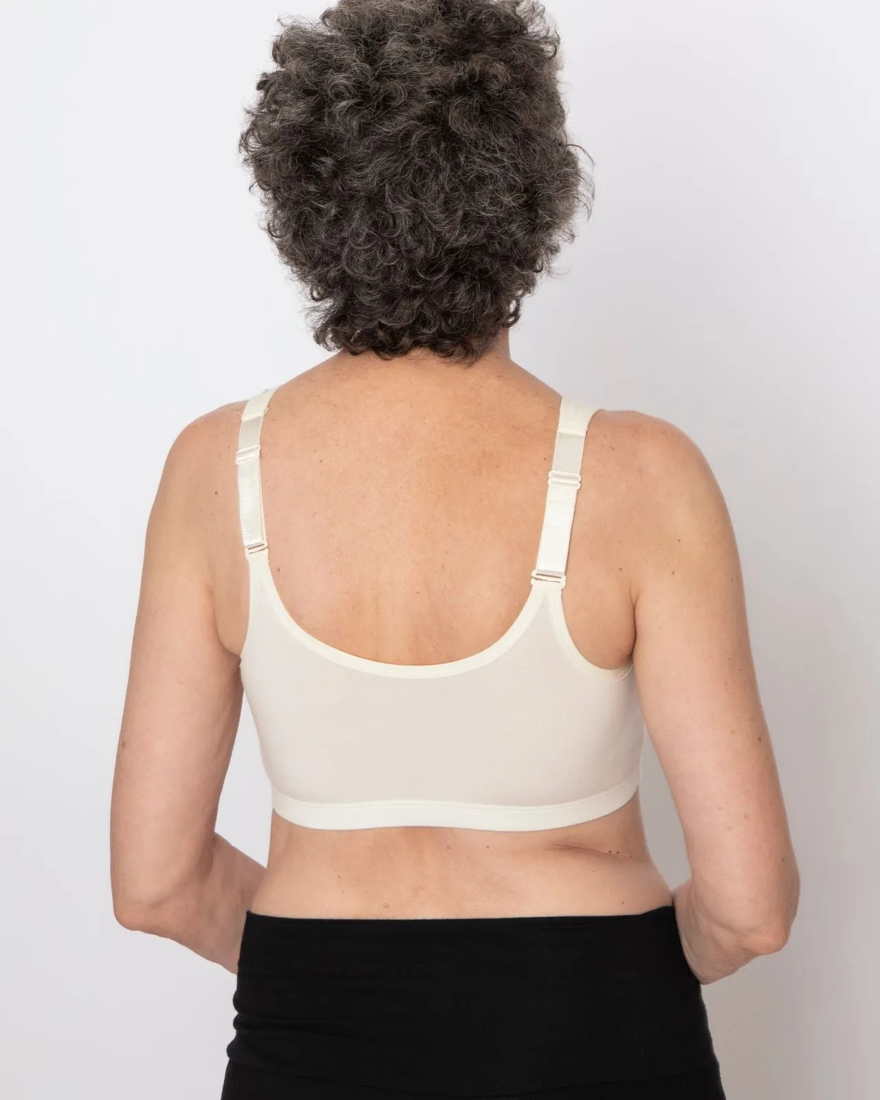 Rora Pocketed Front Closure Bra