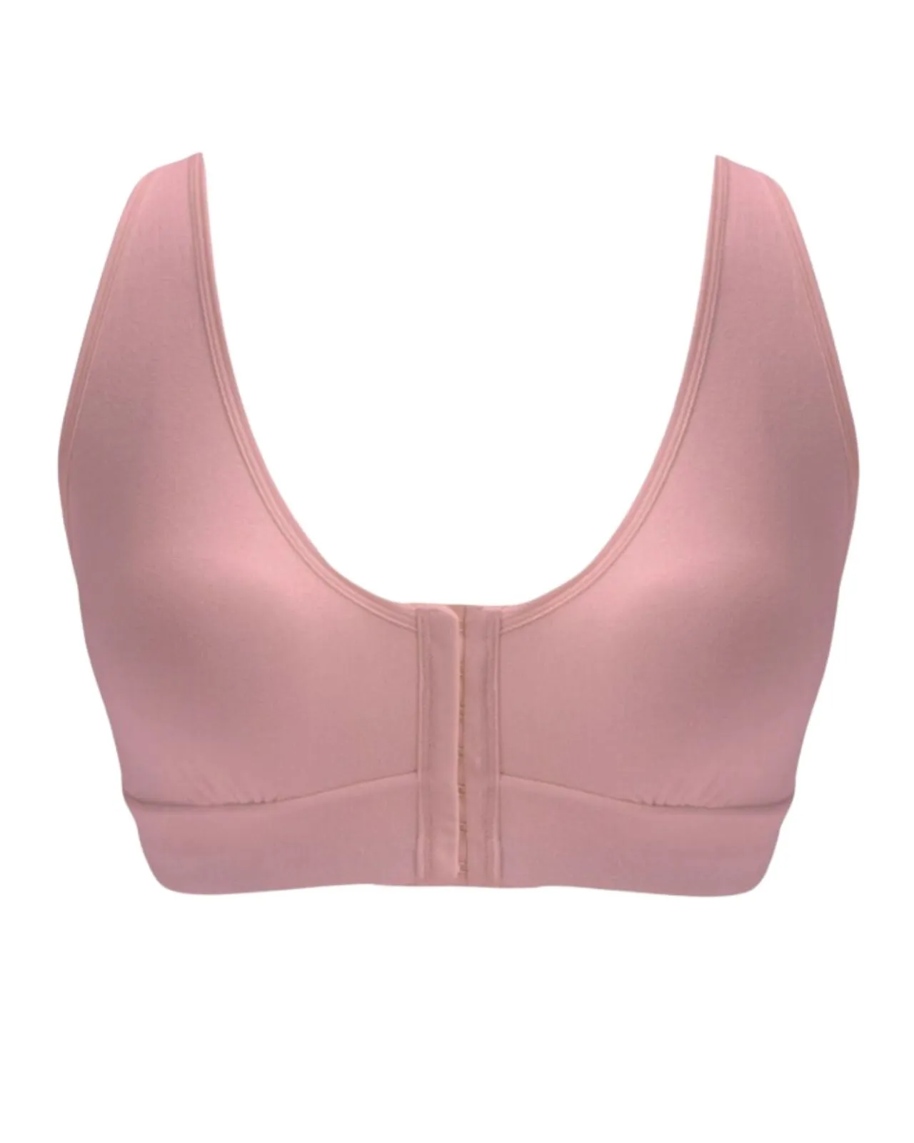 Rora Pocketed Front Closure Bra