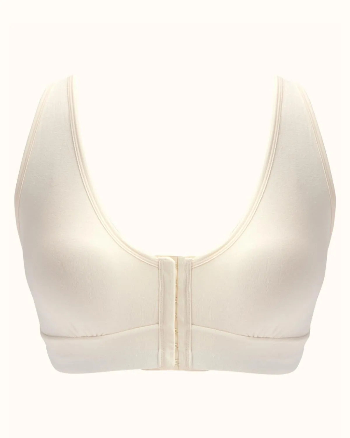 Rora Pocketed Front Closure Bra