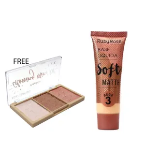 Ruby Rose Soft Matte foundation   Gift 8051