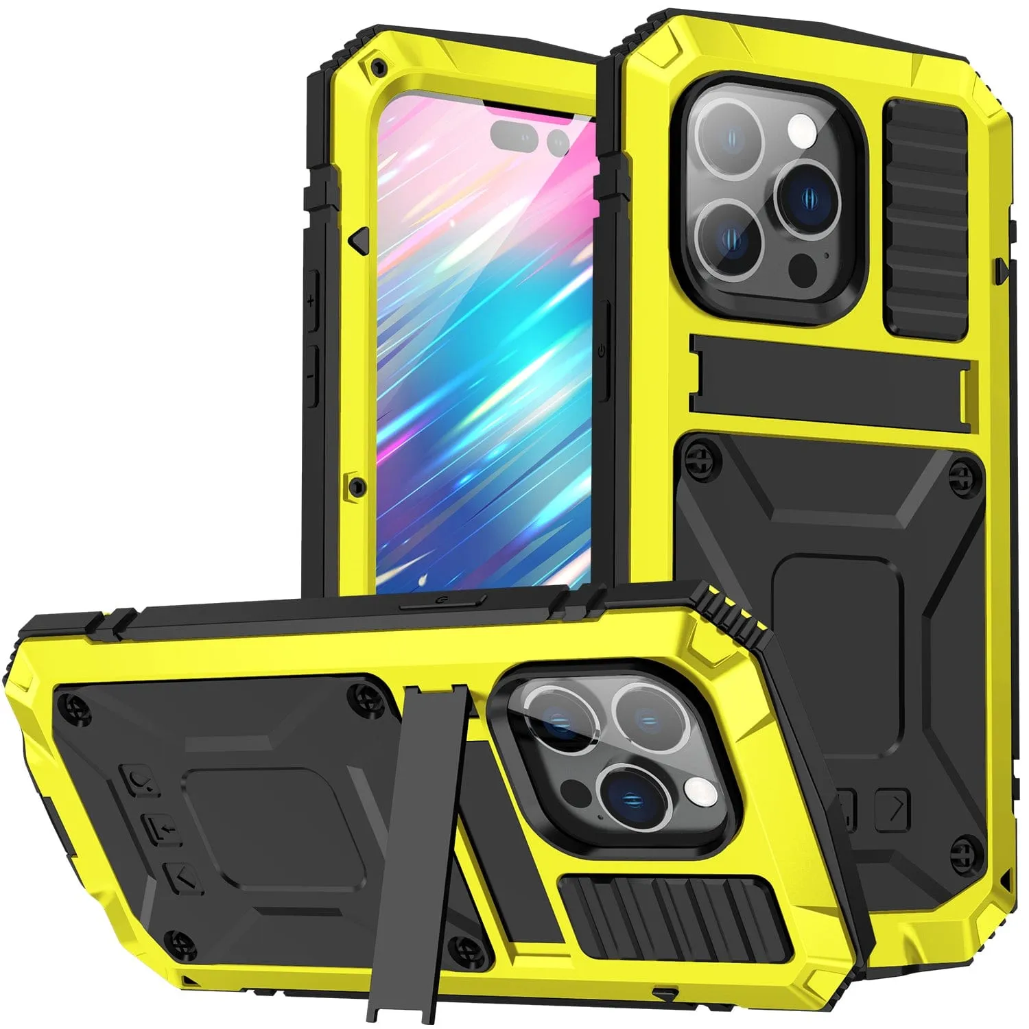 Rugged Heavy Duty Phone Case with Kickstand