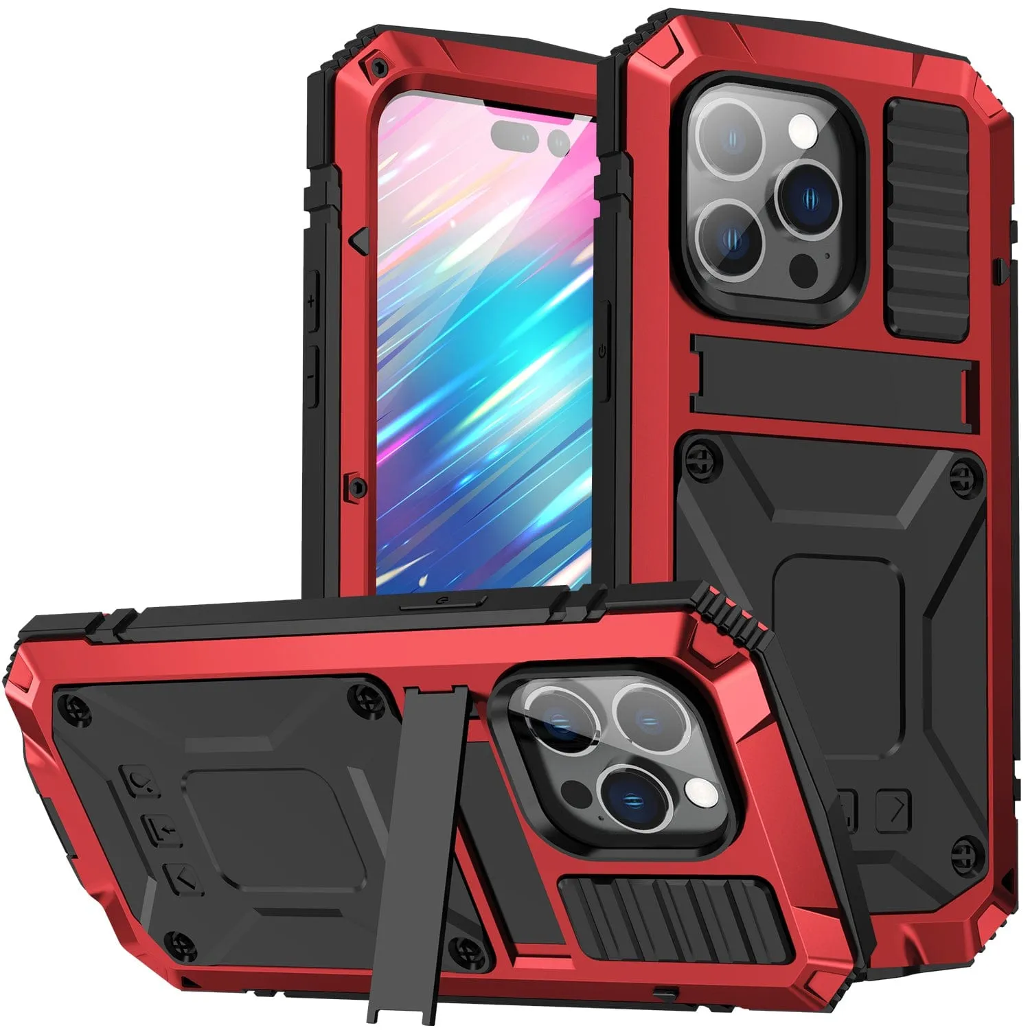 Rugged Heavy Duty Phone Case with Kickstand
