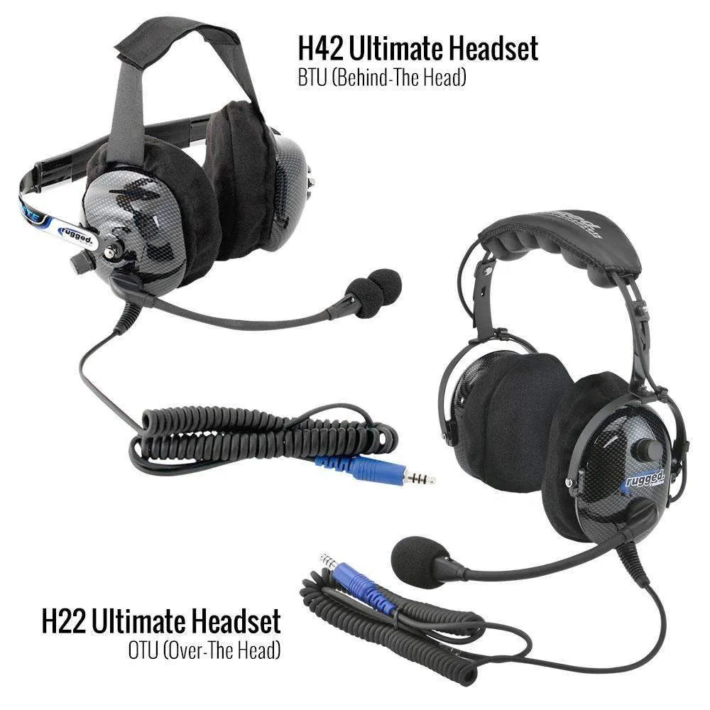 Rugged Radio 2 Person - RRP696 PLUS Bluetooth Intercom System with Ultimate Headsets