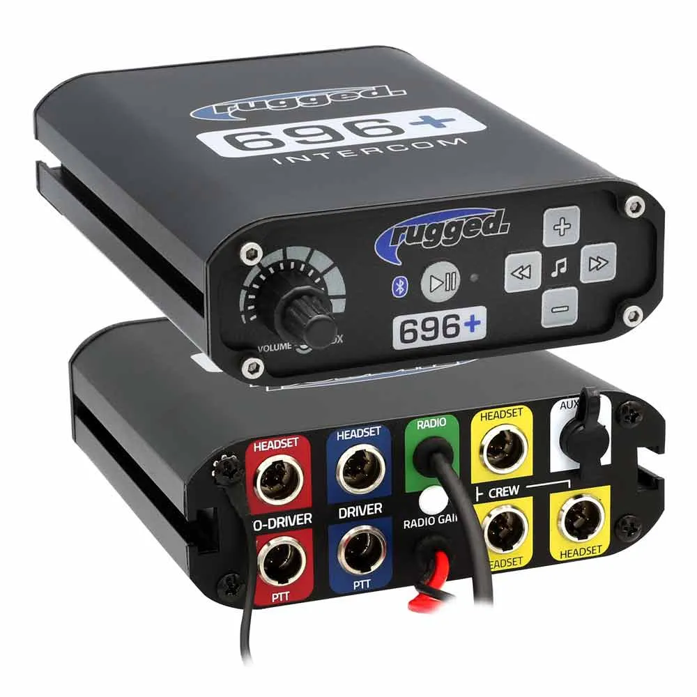 Rugged Radio 2 Person - RRP696 PLUS Bluetooth Intercom System with Ultimate Headsets