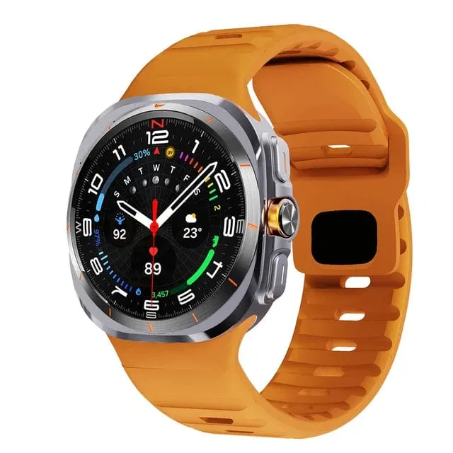 Rugged Sports Watch Band For Samsung Watch 7 Ultra