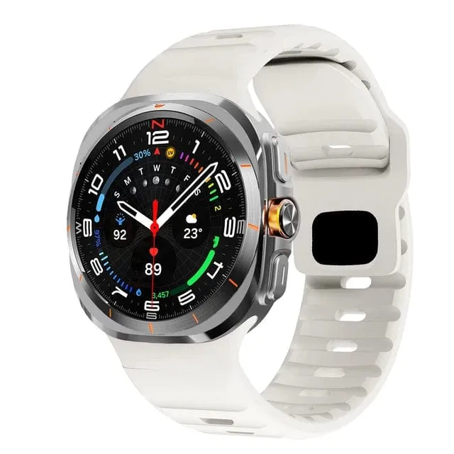Rugged Sports Watch Band For Samsung Watch 7 Ultra