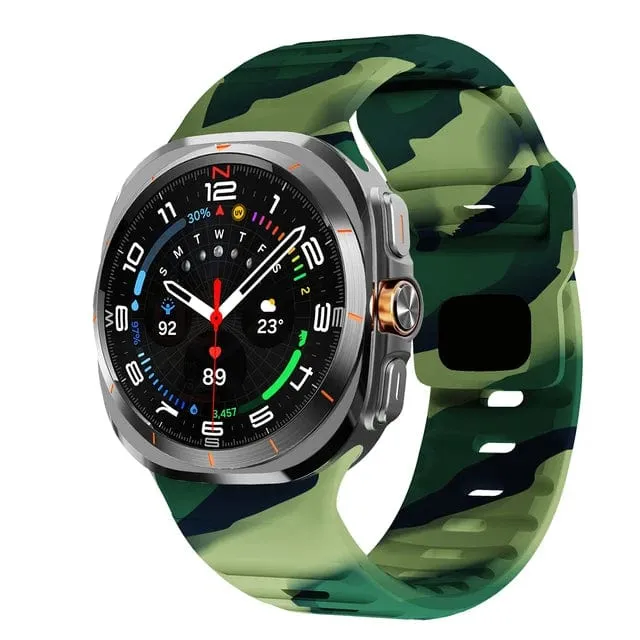 Rugged Sports Watch Band For Samsung Watch 7 Ultra