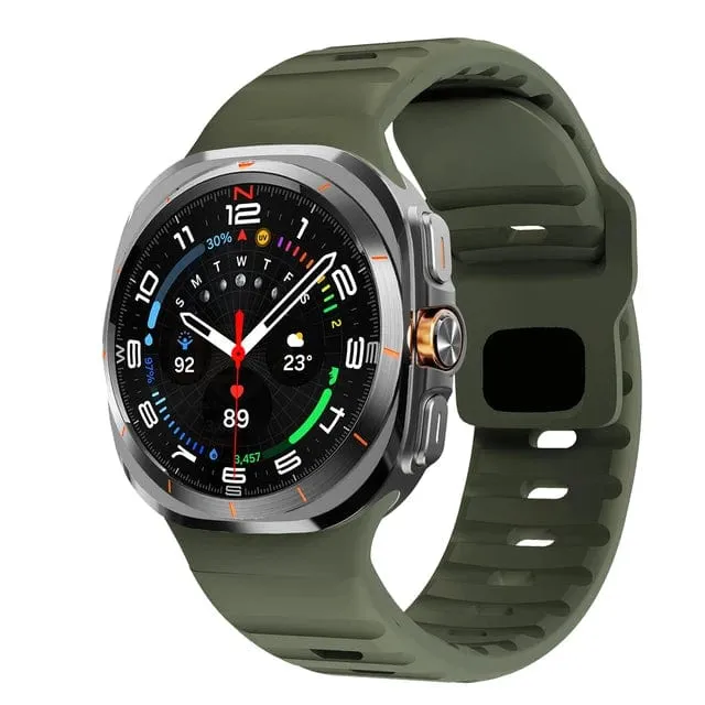 Rugged Sports Watch Band For Samsung Watch 7 Ultra