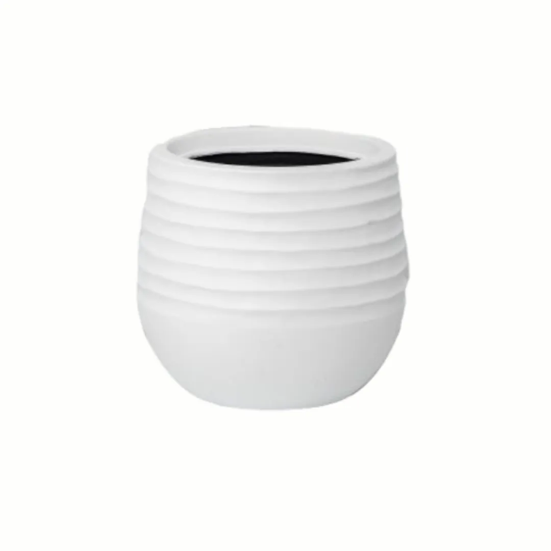 Ryker Stonelite Planter White 280mm