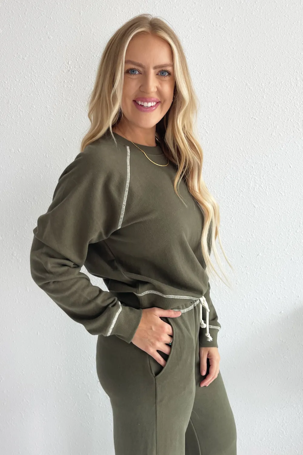 Saldana French Terry Top