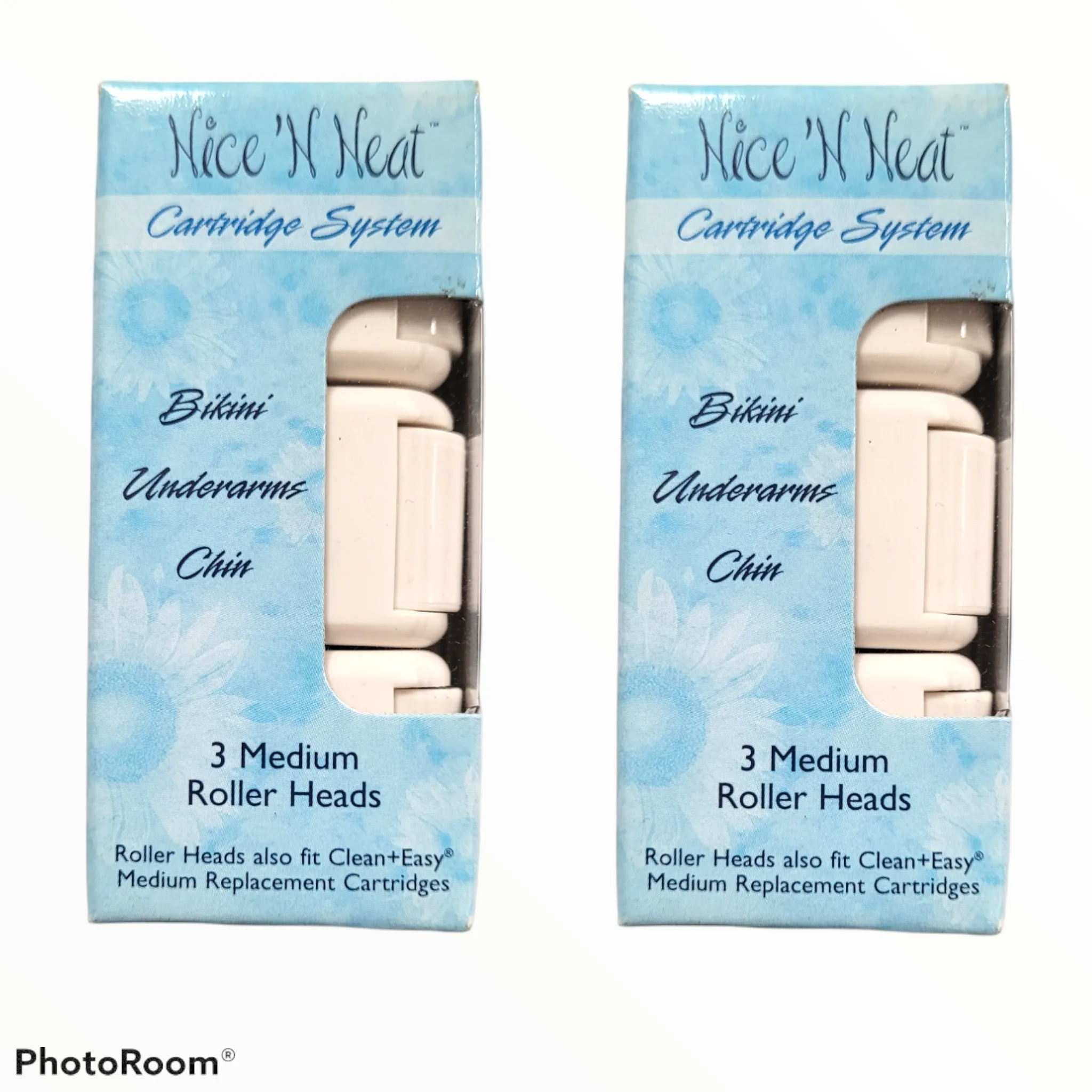 SATIN SMOOTH Nice 'N Neat Medium Roller Heads (3-Count)