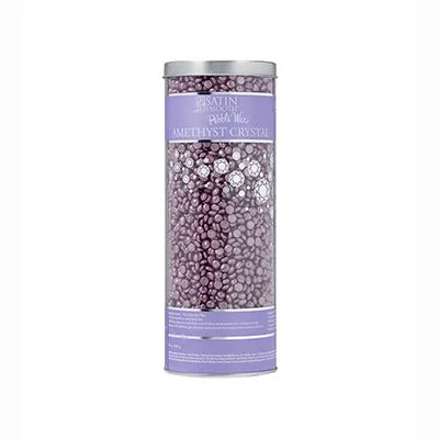 Satin Smooth - Pebble Wax - Amethyst Crystal Hard Wax
