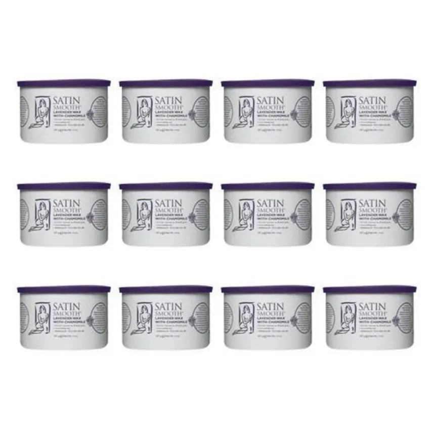 Satin Smooth - Wax Pot - Lavender w/ Chamomile Wax 14oz.