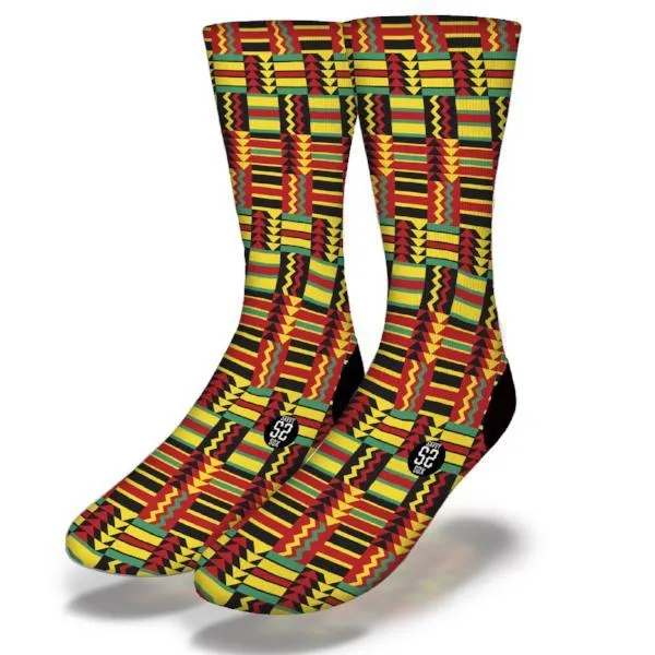 SAVVY SOX AFRICAN PATTERN 10 SOCKS