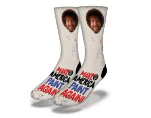 SAVVY SOX B ROSS MAKE AMERICA PAINT AGAIN SOCKS