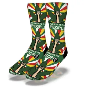 SAVVY SOX FLOWER TO THE PEOPLE SOCKS
