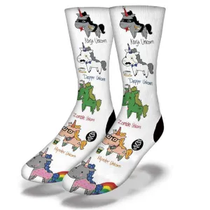 SAVVY SOX FUNNY UNICORNS SOCKS