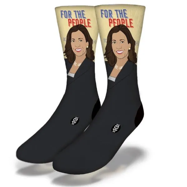 SAVVY SOX KAMALA HARRIS FOR THE PEOPLE SOCKS