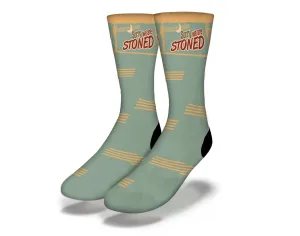 SAVVY SOX SORRY WE ARE STONED CANNABIS SOCKS