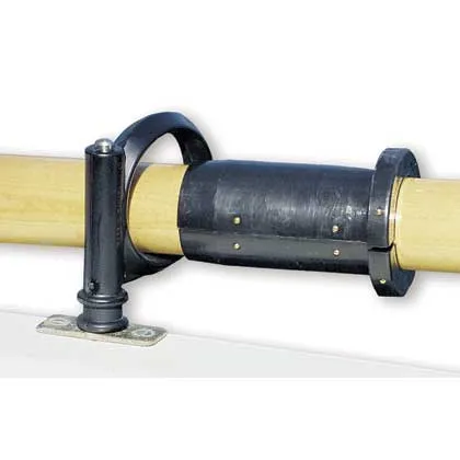SCOTTY OAR COLLARS BLACK 1 PR
