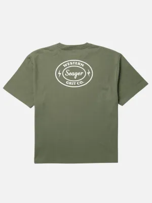 Seager Ford Burl Tee - Military Green