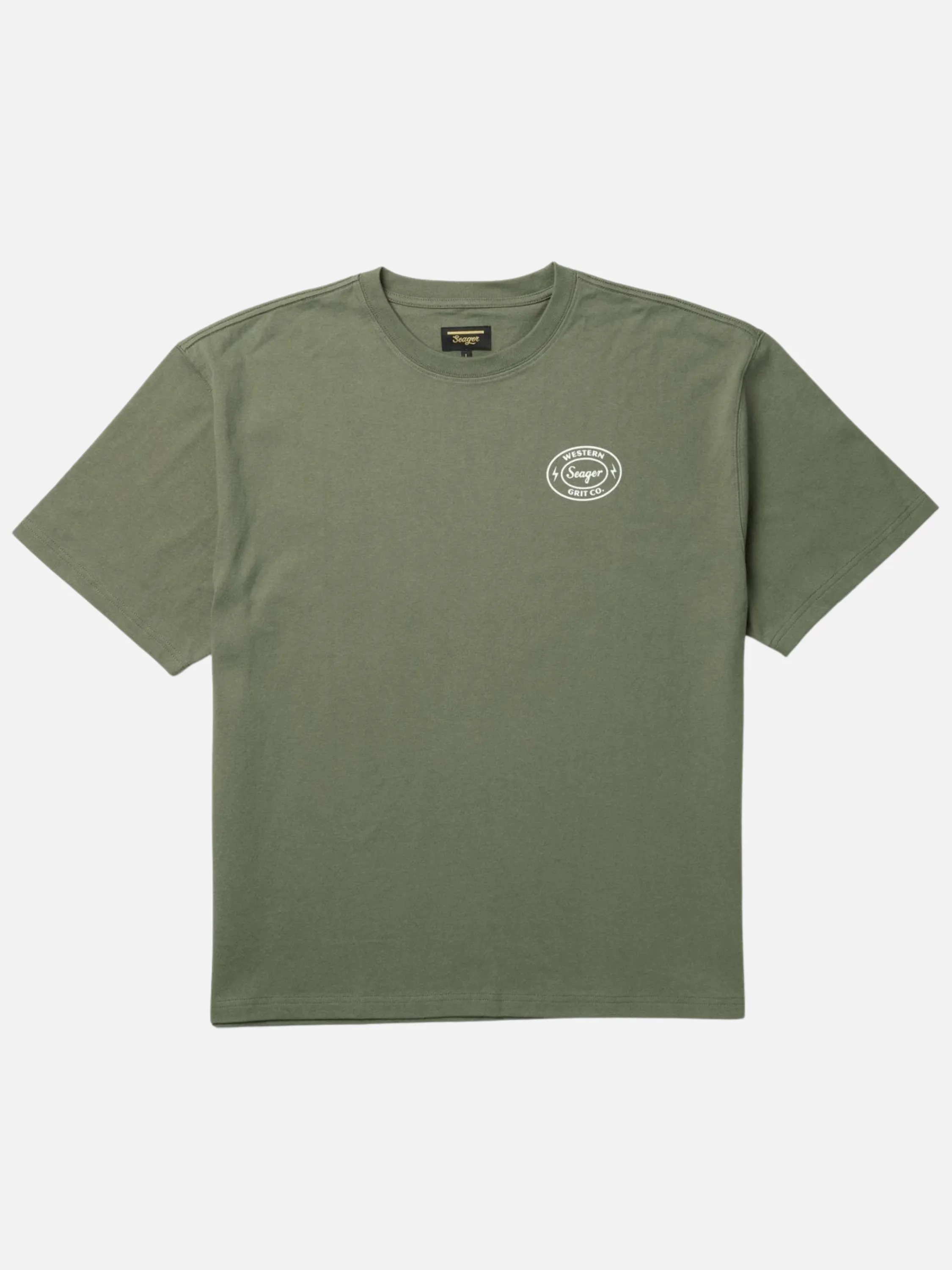 Seager Ford Burl Tee - Military Green