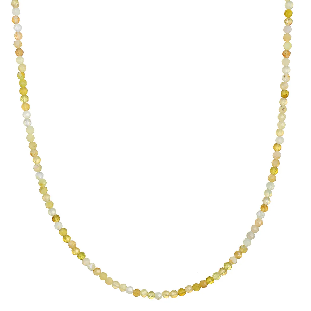 Secure in Self Yellow Opal Solar Plexus Chakra Choker
