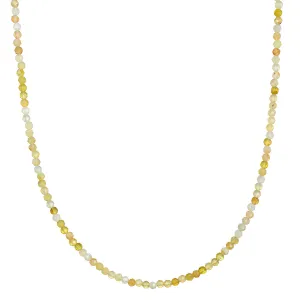 Secure in Self Yellow Opal Solar Plexus Chakra Choker