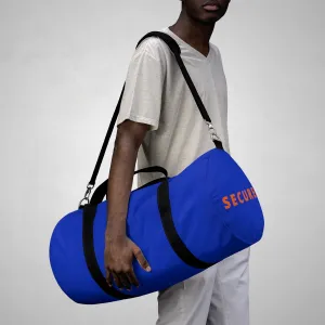 Secure The Bag (NYK Blue Duffle)